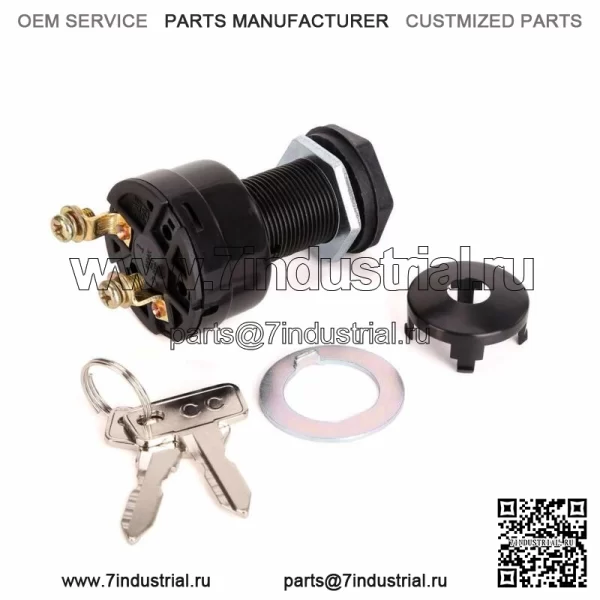 Ключ зажигания стартера для гольф-кара Club Car DS 96-up 36 В/48 В 101826201 - Image 4