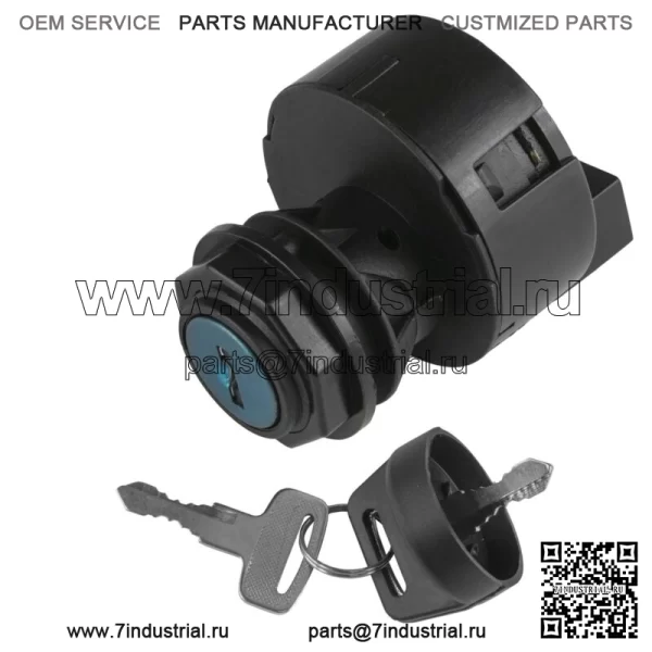 4-позиционный переключатель зажигания с ключом для Polaris RZR XP 1000 2017-2022 (для: Polaris) - Image 3