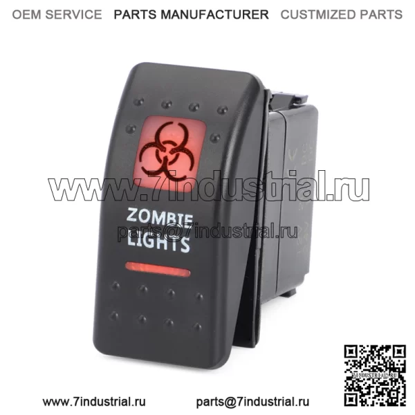 Для Can Am кулисный переключатель ZOMBIE LIGHTS Maverick X3 Commander Defender ALL Amber - Image 2