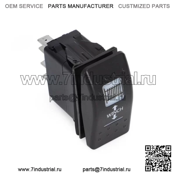 КУЛИЧНЫЙ ПЕРЕКЛЮЧАТЕЛЬ ЛЕБЕДКИ Янтарная подсветка для CAN-AM Commander Maverick X3 Defender - Image 4