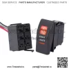 ВЫКЛЮЧАТЕЛЬ ФОНАРОВ CHASE С БЛОКОМ - ЯНТАРНЫЙ ДЛЯ CAN-AM MAVERICK X3 COMMANDER ROCKER - Image 2