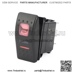 Новый рокер переключателя звукового сигнала для CAN-AM COMMANDER MAVERICK X3 DEFENDER Янтарный/Оранжевый