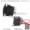 Переключатель лебедки с янтарной подложкой для Can Am Maverick X3 Commander Rocker - Image 4
