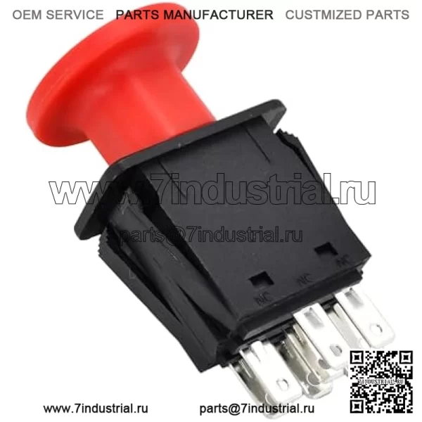 Disenparts 539131627 Переключатель отбора мощности 539101768 597520401 Совместим с Husqvarna Craftsman AYP Dixon DX260 DX272 LZ6127 7230 MZT 61 MZ 6128 28ZT PZT 4822 6128 PZ 5426 Замена 504-01 421 430-433 589887201