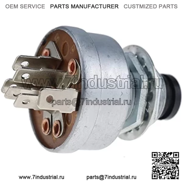 Выключатель зажигания стартера AM101561 TCA22740 TCA15075 Совместим с John Deere 130 160 165 170 175 180 185 240 245 260 265 285 320 500 737 F 910 912 915 925 930 X700 Тракторное право н косилка - Image 4
