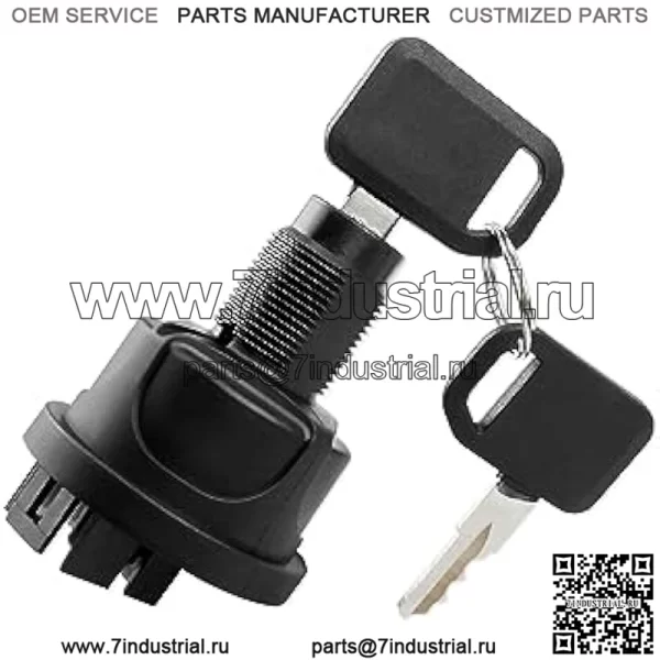Замок зажигания с ключами, совместимый с John Deere ZTrak x465 GX345 325 OE# AUC15805 AUC18708 TCA26088 TCA24615 AUC13979