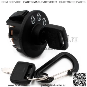Выключатель зажигания стартера подходит для TimeCutter SS 3200 4235 4260 2011-2013 годов выпуска с 2 ключами