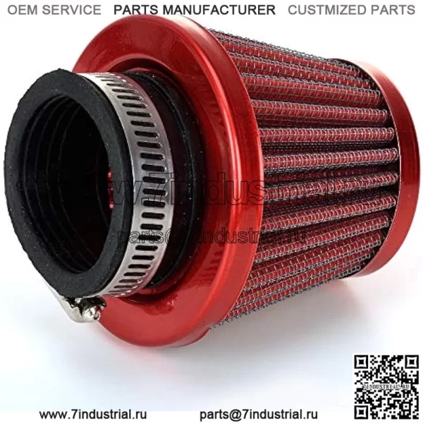 Очиститель воздушного фильтра 38 мм для Predator 196cc 200cc 212cc 6,5 л.с. GX160 GX200 Coleman CT200U CT200U-EX BT200X KT196 Baja Warrior Heat MB200 MB165 Massimo TrailMaster Mini Bike Go Kart Cart Parts Red - Image 3