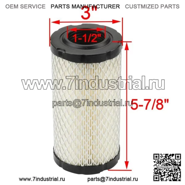 Воздушный фильтр для косилки Craftsman LT2000, Z246 Z254 YTH2348 (2 шт. в упаковке) - Image 3