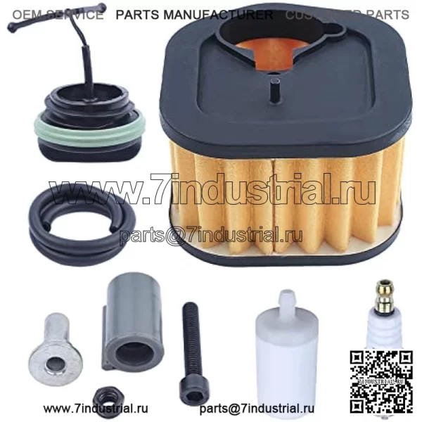 Воздушный фильтр Tune Up Pro для Husqvarna 385XP 390XP 385 390 Для бензопилы, деталь 537009301, Воздушный фильтр, Крышка топливного бака, Уловитель, Свеча зажигания, Топливопровод, Топливный фильтр