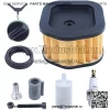 Воздушный фильтр Tune Up Pro для Husqvarna 385XP 390XP 385 390 Для бензопилы, деталь 537009301, Воздушный фильтр, Крышка топливного бака, Уловитель, Свеча зажигания, Топливопровод, Топливный фильтр - Image 2
