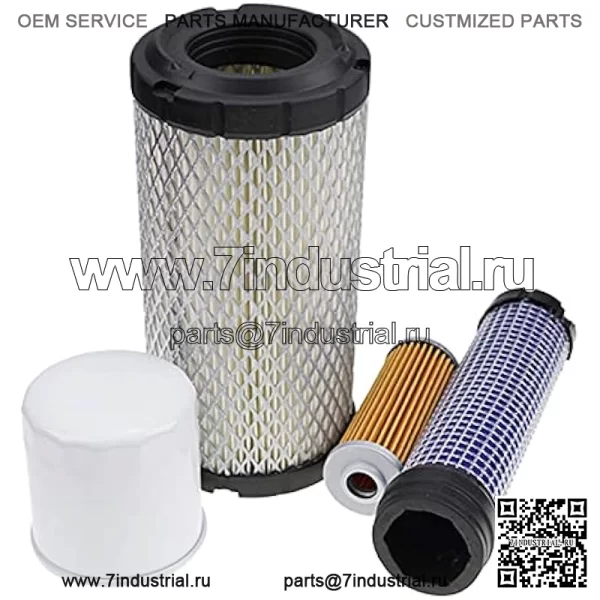 Комплект фильтров #LG260 без масла для John Deere Gator XUV850D XUV855D XUV865E XUV865M X495 X595 X740 X744 X748 X749 2030A HPX815E Gator TH