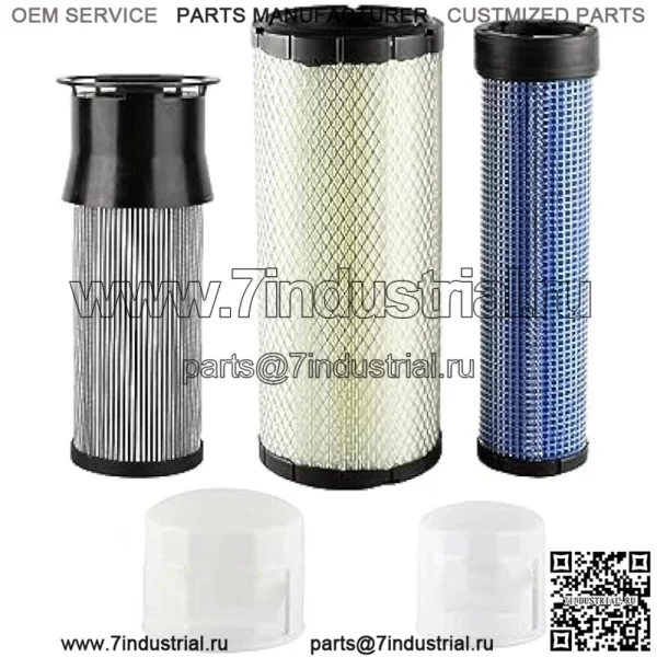 RE68048 MIU800645 M806419 LVA13065 Комплект фильтров, совместимый с компактным трактором John Deere 3120 3320 3520 3720 4105