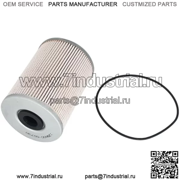 MIU802421 Фильтр сепаратора топливной воды с уплотнительным кольцом, совместимый с John Deere 1570 1575 1600 3032E 317G 318E 320G 332G 4044M 4044R 4052M 4052R 7400A 7500A - Image 3