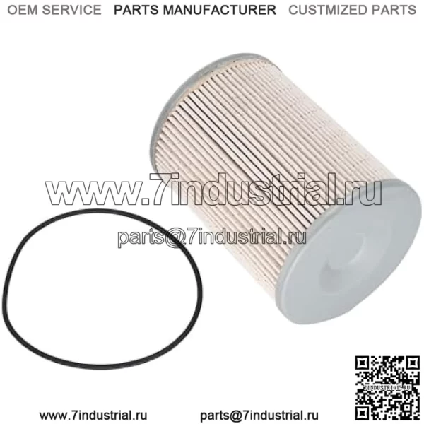 MIU802421 Фильтр сепаратора топливной воды с уплотнительным кольцом, совместимый с John Deere 1570 1575 1600 3032E 317G 318E 320G 332G 4044M 4044R 4052M 4052R 7400A 7500A - Image 4