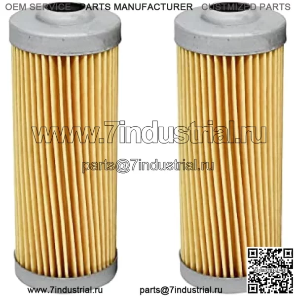 M801101 8970713480 CH10479 Топливный фильтр MIU804763 Совместим с компактным трактором John Deere 790 655 4300 4210 4200 2025R Газонный трактор X749 X748 X744 Мини-погрузчик 3375 375 Передняя косилка F1145 F915 2 шт.