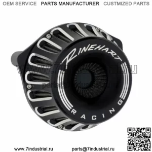 Rinehart Black Moto Впускной перевернутый фильтр воздухоочистителя Stage 1 88-2018 Harley XL (Для: Harley-Davidson)