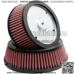 Stage 1 Big Billet Sucker Красный сменный воздушный фильтр Harley Touring (Для: Harley-Davidson)
