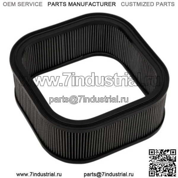 Черный сменный очиститель воздушного фильтра Harley 02-17 VRod 29437-01 (Для: Harley-Davidson)