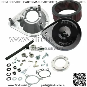 Комплект фильтров воздушного фильтра Cycle Tear Drop Black Stage 1 08-17 Harley Twin Cam (для: Harley-Davidson)