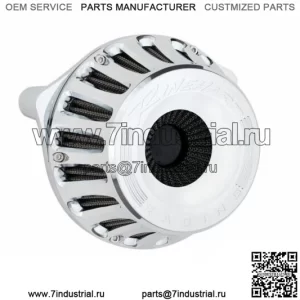 Мотофильтр Rinehart Chrome Inverted Air Cleaner 17+ Harley Touring & Softail M8 (Для: Harley-Davidson)