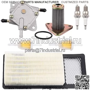 72368G01 Воздушный фильтр с 26591G01 Масляный фильтр 72021-G01 Замена топливного насоса для 4-тактной тележки для гольфа EZGO TXT Medalist 295cc 350cc со свечой зажигания топливного фильтра 72084-G01