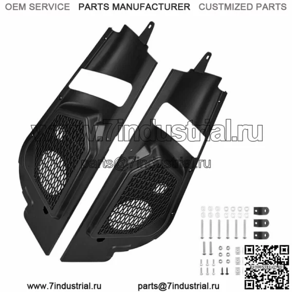 Дверной динамик Pod Pods Кронштейн Стерео Крепление Комплект для Can Am Maverick X3 2017-2023
