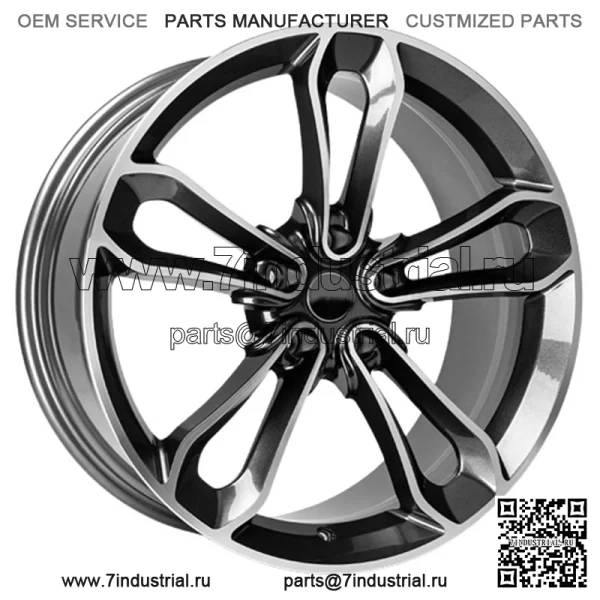 Изготовленное на заказ 1 шт. кованое колесо автомобиля из сплава для McLaren 540C/12C