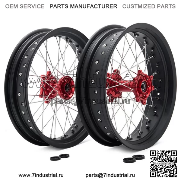 Dirt eBike 17*3,5 17*4,25 Комплект ободов передних и задних колес для Surron Ultra Bee