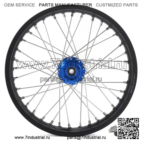 Обод заднего колеса Dirt eBike 18 дюймов 2,15 дюйма для SurRon Light Bee/Segway X160 X260 - Image 2