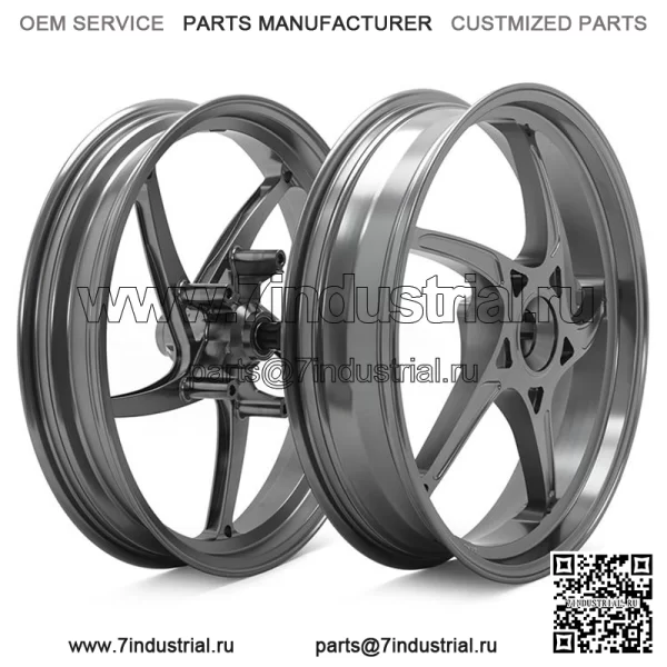 Оптовый комплект кованых колес для мотоцикла 17*3,0 и 17*4,0 для KOVEMOTO Cobra 321RR