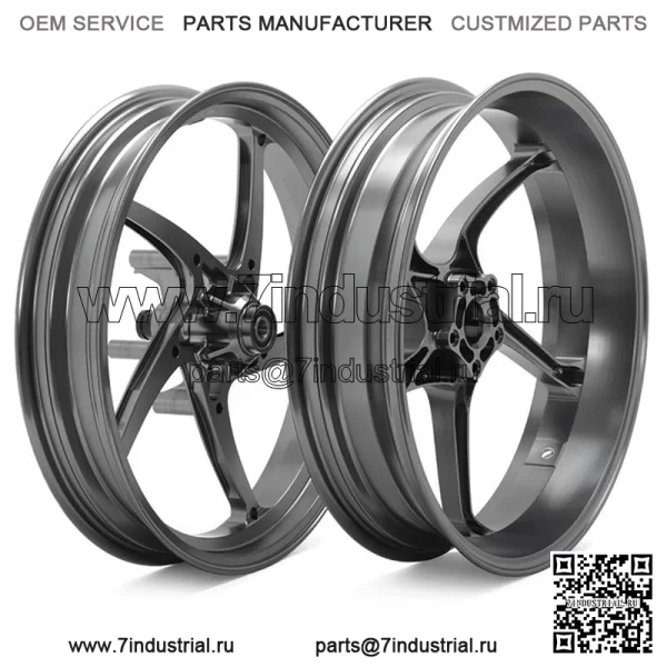 Оптовый комплект кованых колес для мотоцикла 17*3,0 и 17*4,0 для KOVEMOTO Cobra 321RR - Image 2