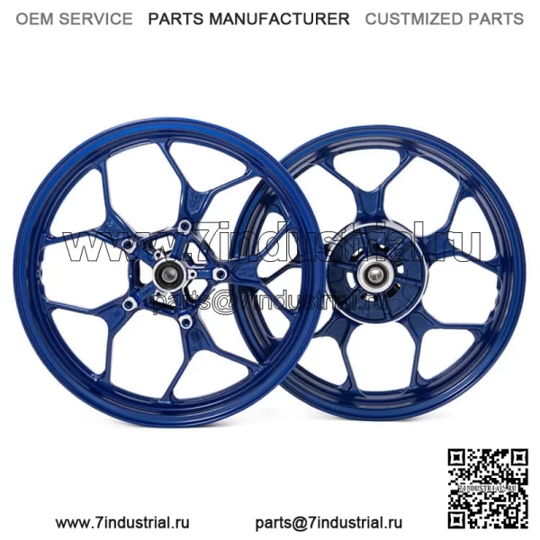 Алюминиевые колеса мотоцикла для Yamaha R1 R3 R6 R25 - Image 2