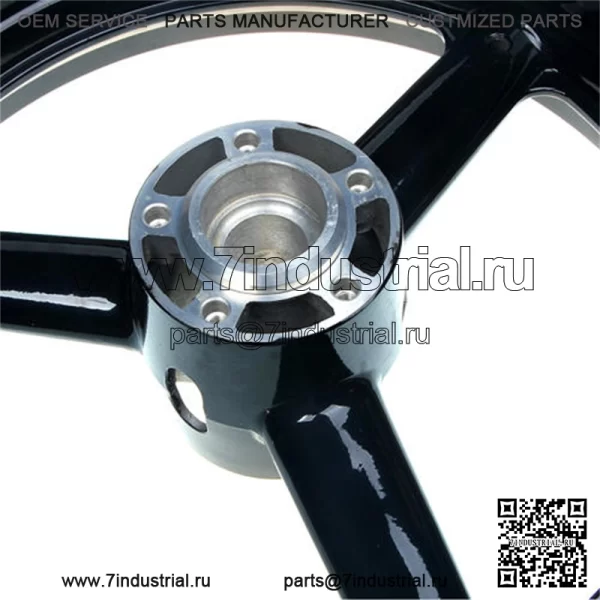 Переднее колесо мотоцикла из литого алюминия 3,5 х 17 дюймов - Image 3