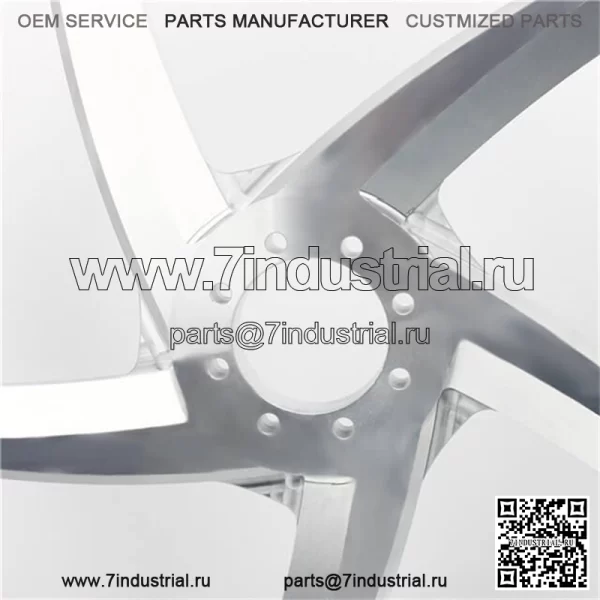 Комплект колес мотоцикла из кованого алюминия с ЧПУ - Image 4