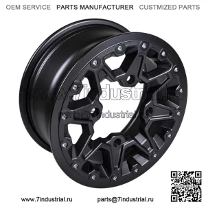 Can-Am 705401678 OEM, черный, передний обод 12 дюймов 2016–2017 Maverick 1000 Max (для: Can-Am Maverick X3 Max R)