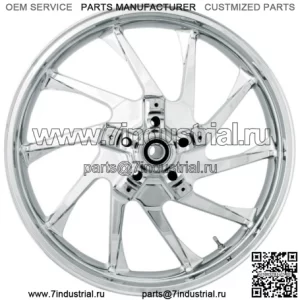 Обод колеса Coastal Moto Chrome Hurricane Precision 21 3,5 08+ Harley Touring ABS (Для: Harley-Davidson)