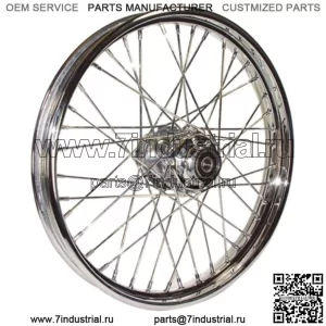 Хромированный передний обод с 40 спицами, 21 x 2,15 дюйма Harley Softail FXST Dyna 00-06 (для: Harley-Davidson)