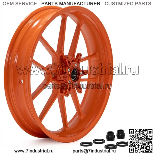 Бескамерные колеса Supermoto для KTM 125–500 - Image 2