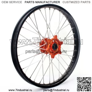 Изготовленные на заказ колеса KTM с передними спицами