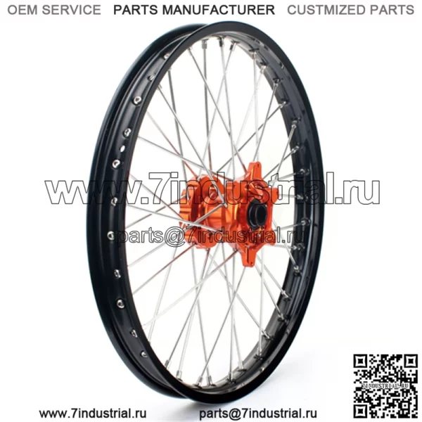 Изготовленные на заказ колеса KTM с передними спицами - Image 2
