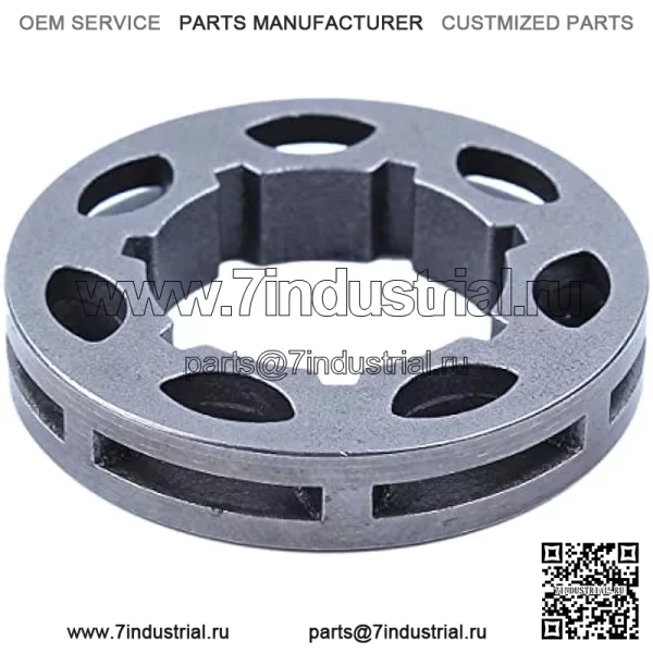Обод звездочки SM7 19 мм 3/8 дюйма-7T для Husqvarna 262XP 455 460 Rancher 460 50 51 55, обод звездочки. - Image 4