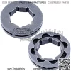 3/8 "8T обод звездочки для Husqvarna 362 365 371 372 385 390 394 395 часть бензопилы, обод звездочки