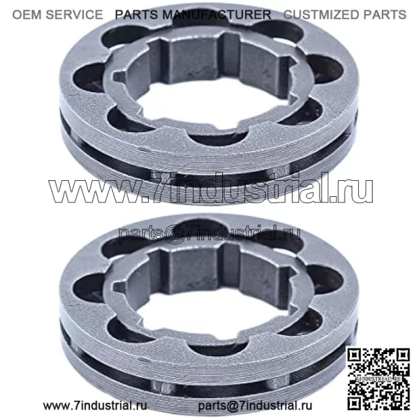 3/8 "8T обод звездочки для Husqvarna 362 365 371 372 385 390 394 395 часть бензопилы, обод звездочки - Image 2