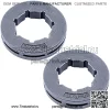 3/8 "8T обод звездочки для Husqvarna 362 365 371 372 385 390 394 395 часть бензопилы, обод звездочки - Image 3