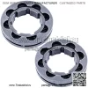 3/8 "8T обод звездочки для Husqvarna 362 365 371 372 385 390 394 395 часть бензопилы, обод звездочки - Image 4