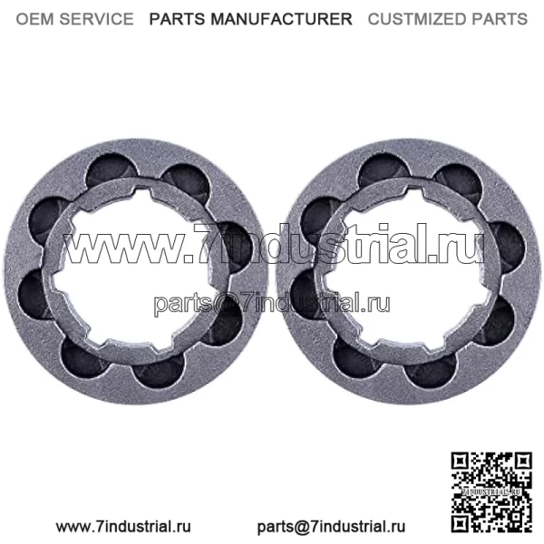 3/8 "8T обод звездочки для Husqvarna 362 365 371 372 385 390 394 395 часть бензопилы, обод звездочки - Image 5