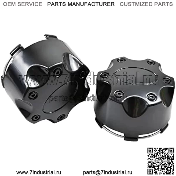 Плоская центральная крышка для Polaris RZR ACE Ranger General Sportsman, черные колпаки ступиц колес KATIMOTO Центральные крышки для Polaris Ranger RZR 800 900 XP 4 Turbo, аксессуары, замена # 1521509-521 (4 шт.) - Image 2