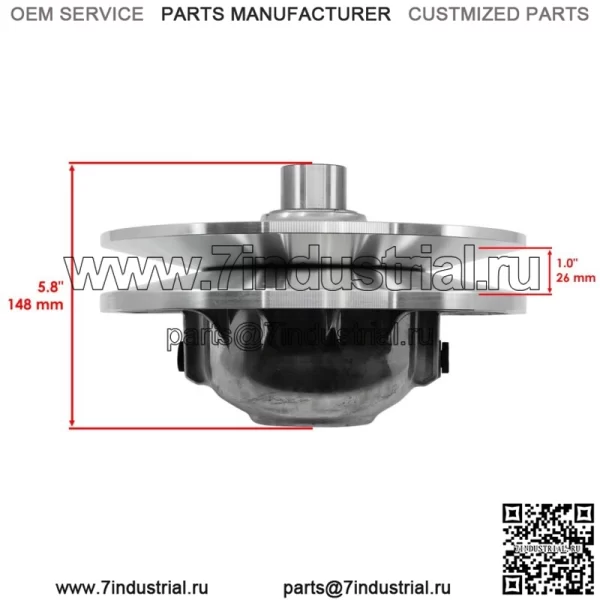 Вторичная муфта для Polaris RZR XP 1000 2015 1323239 ATV Side X Side (Для: Polaris RZR XP 1000) - Image 3