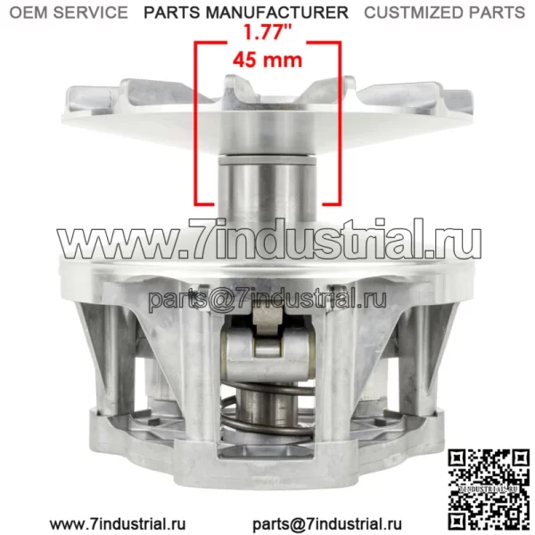 Полный ремень сцепления первичного привода для Polaris RZR 570 2012-2016 (тип без Ebs) (для: Polaris RZR 570) - Image 2